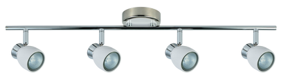 Regleta Focos orientable con giro 360º para interior