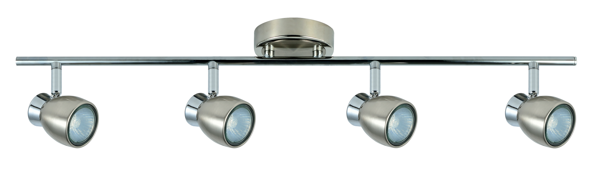 Regleta de focos orientables con giro 360º ideal para salón