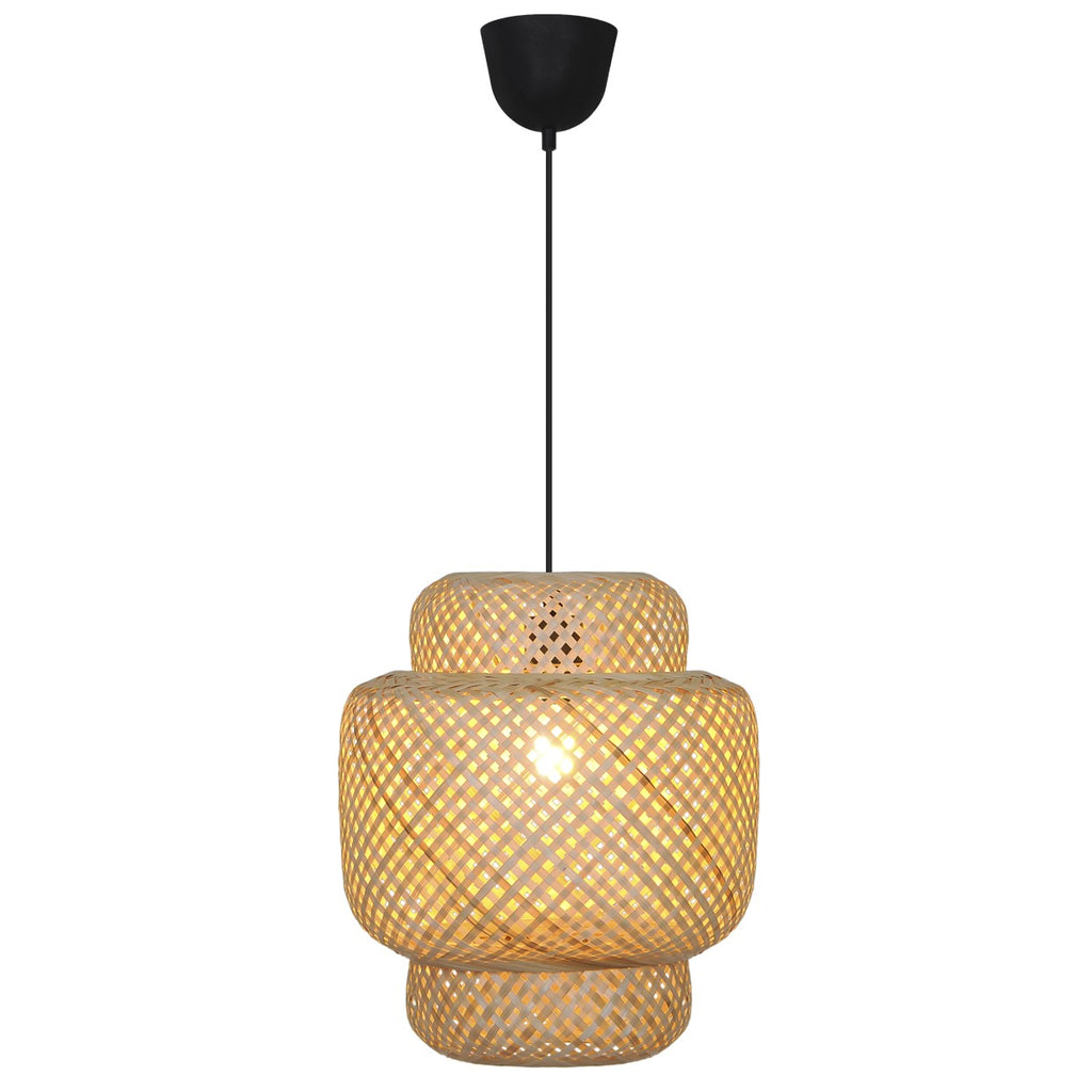 Colgante bambú Lark Alemar con acabado natural - Vista principal