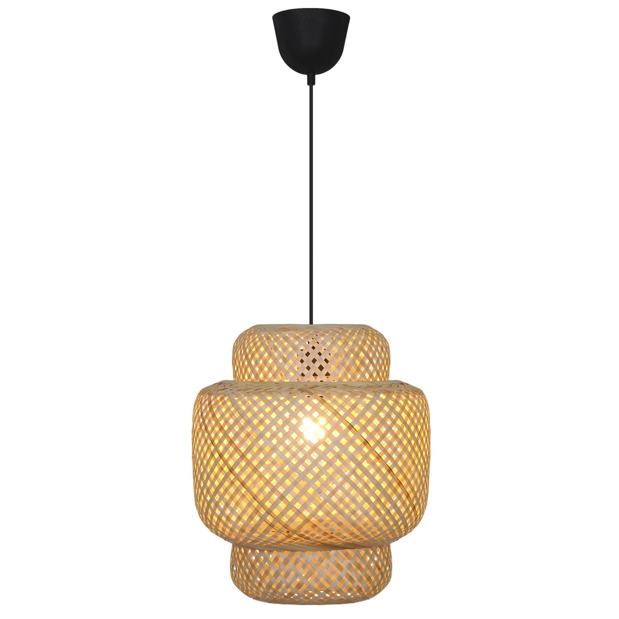 Colgante bambú Lark Alemar con acabado natural - Vista principal