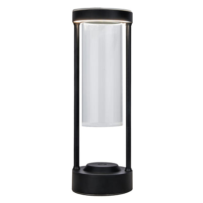 Lámpara sobremesa Habana negro LED recargable ALEMAR - Vista principal