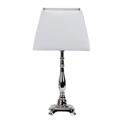 Sobremesa Ciclido Cromo E27 de Fabrilamp/Abrila. Diseño elegante y clásico para tu hogar. Disponible en luzguru.com