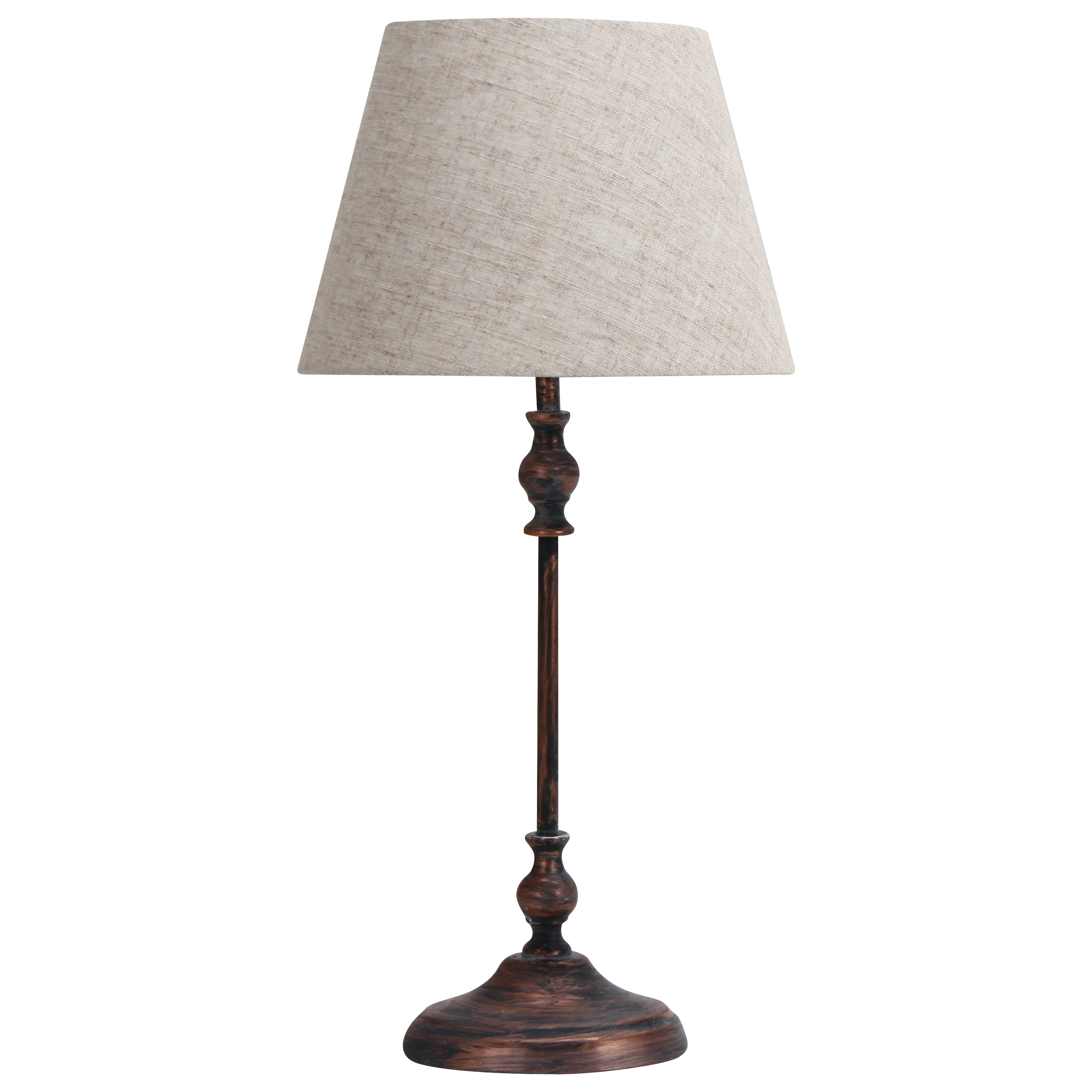 Sobremesa con portalámparas E27 para luz suave y uniforme