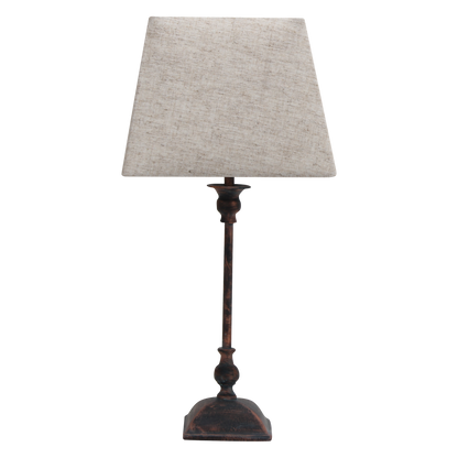 Lámpara de mesa con portalámparas E27 para luz suave