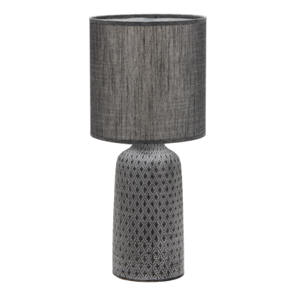 Lámpara de sobremesa con diseño étnico ideal para crear ambientes acogedores