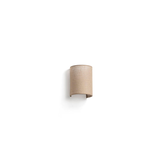Aplique de Pared OTTON R Vertical Yute Marrón 20 cm FARO - vista principal | FARO