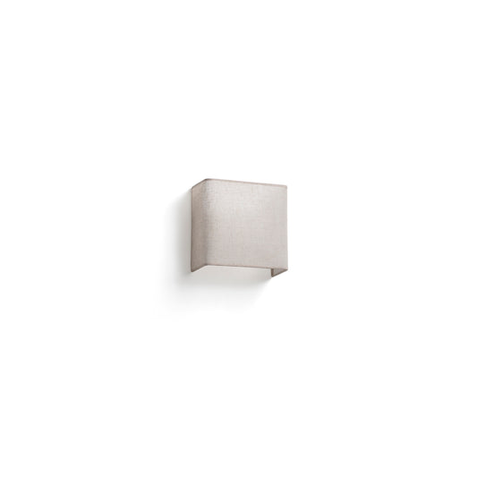Aplique de Pared OTTON SQ 200 Pantalla de Lino Beige FARO - vista principal | FARO