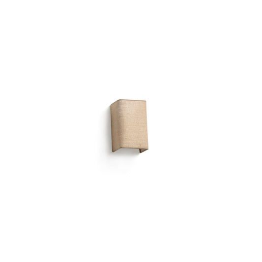 Aplique de Pared OTTON Vertical con Pantalla de Yute Marrón FARO - vista principal | FARO