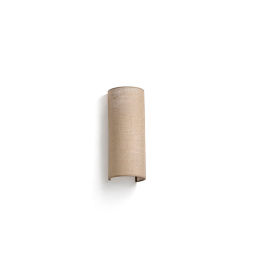 Aplique de Pared OTTON R Vertical 2L Yute Marrón FARO - vista principal | FARO