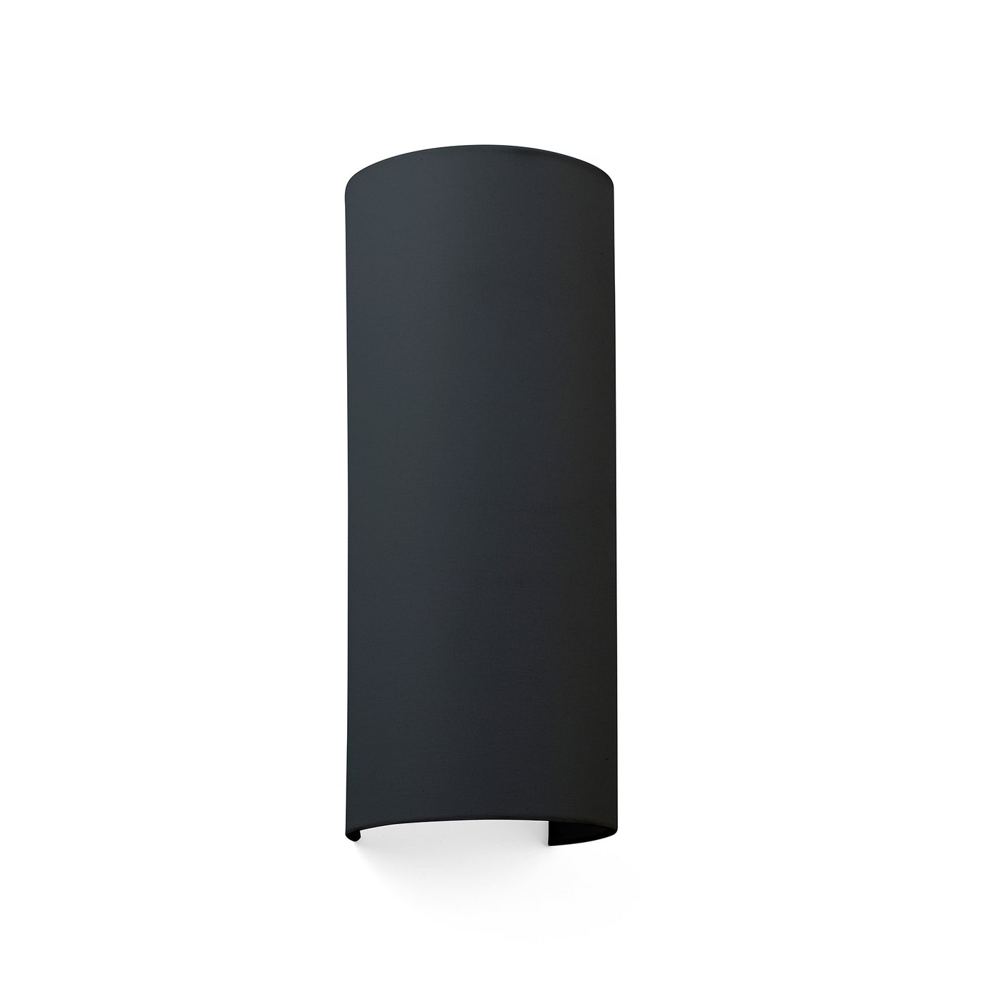 Aplique de pared Cotton Negro Redondo de Tela Faro, Ref. 66410