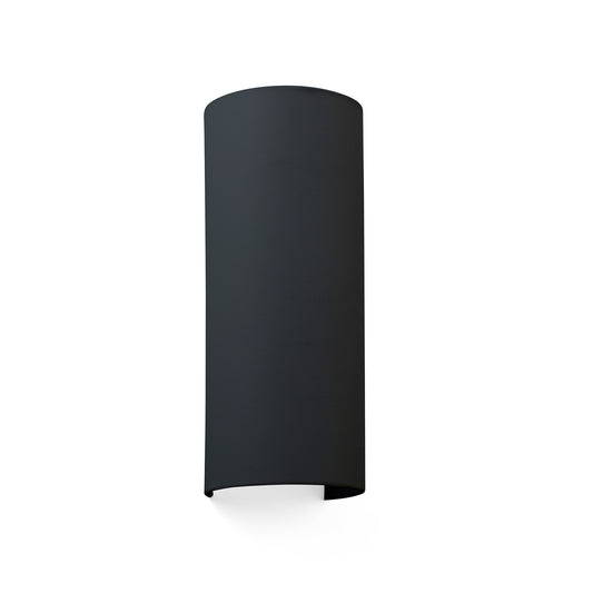 Aplique de pared Cotton Negro Redondo de Tela Faro, Ref. 66410