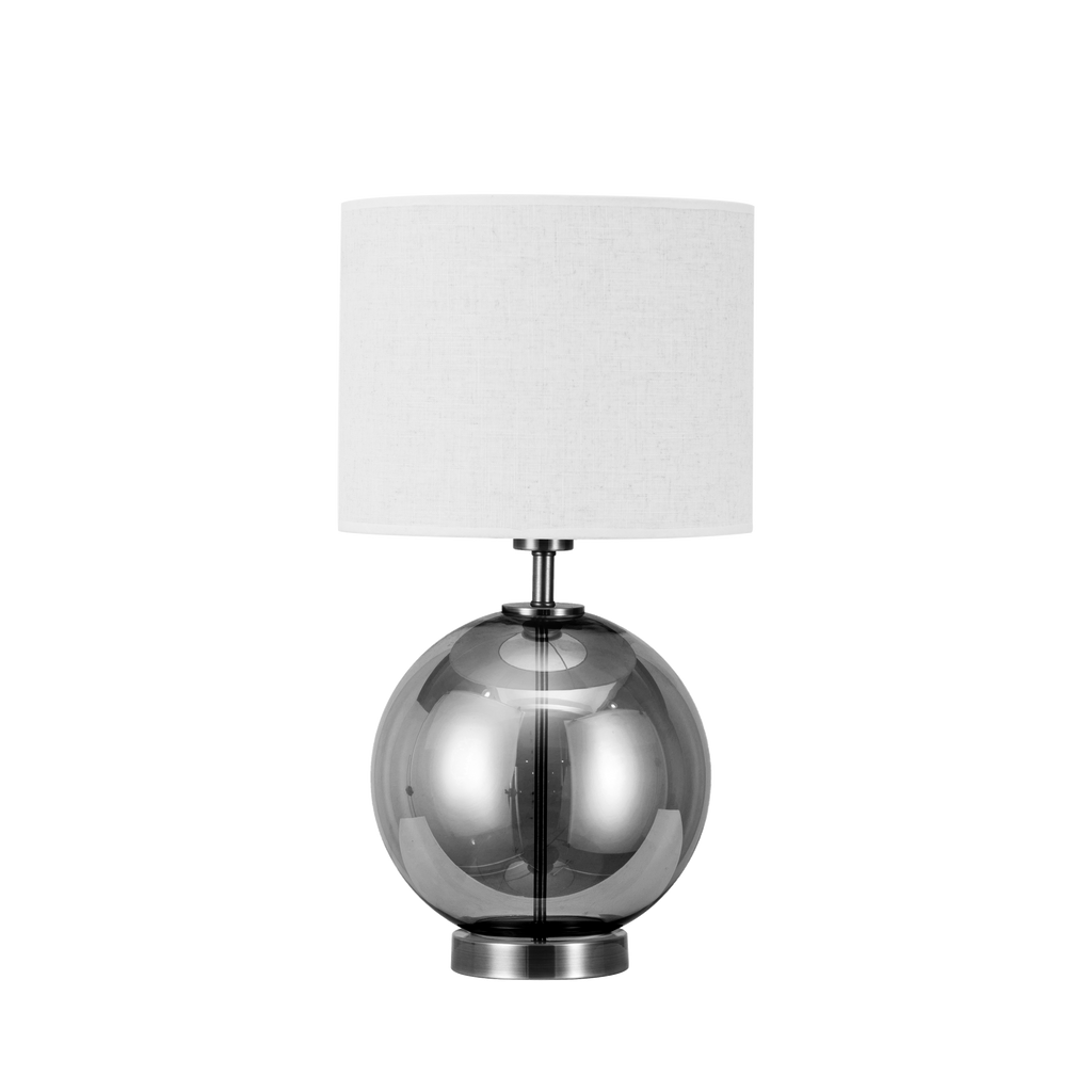 Lámpara de mesa con portalámparas E27 para una iluminación suave y acogedora