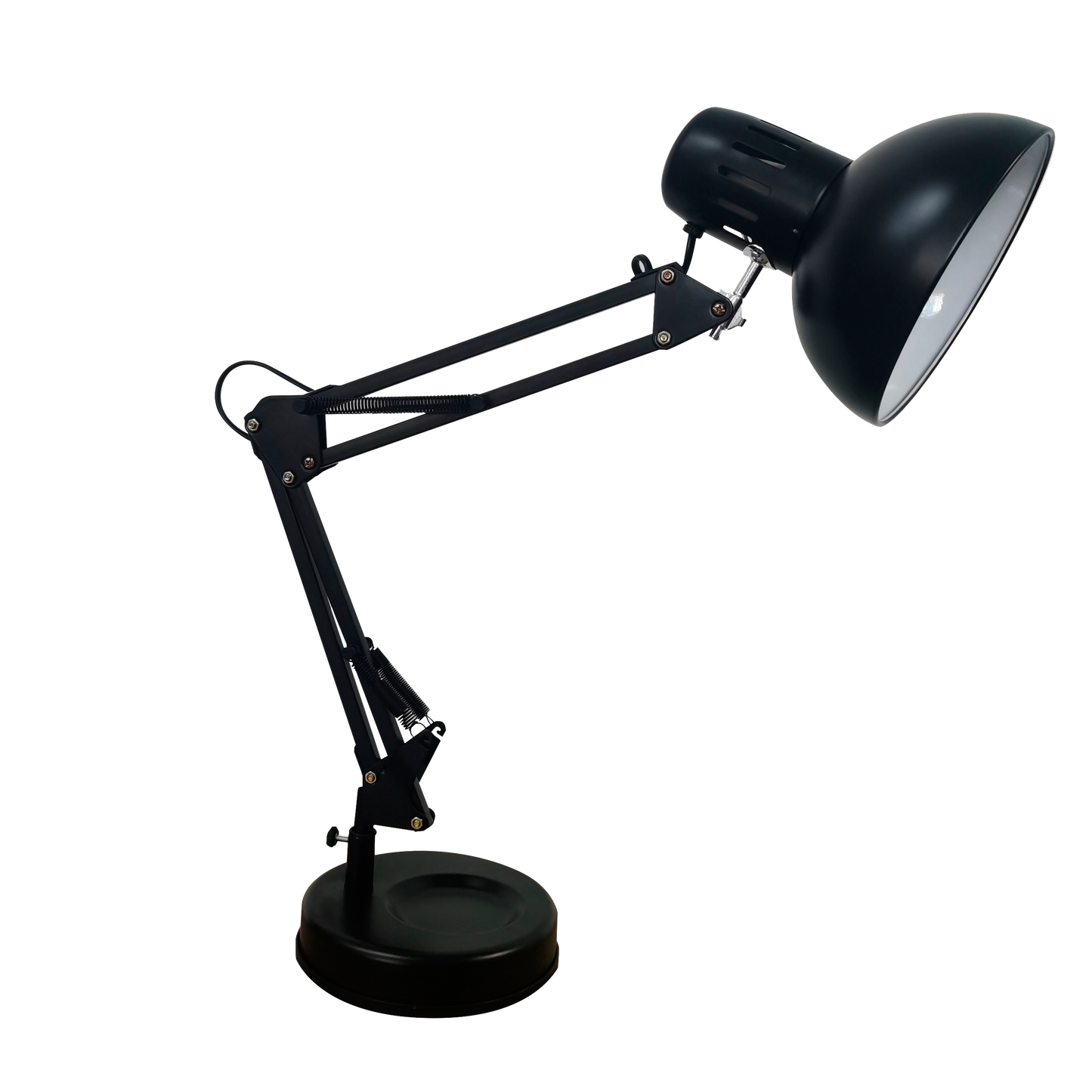Lámpara de mesa con brazo articulado para luz directa