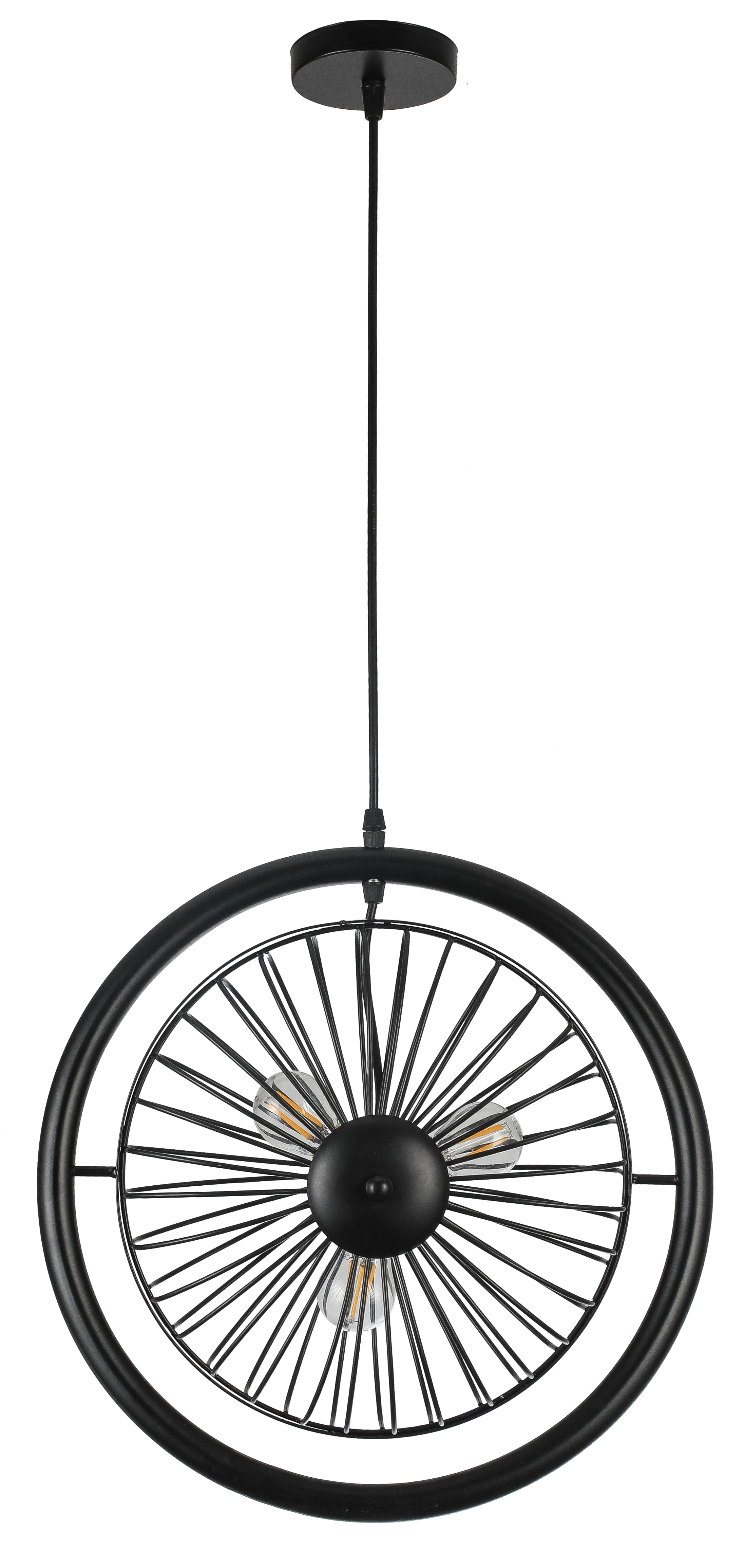 Lámpara colgante de estilo rústico ideal para interiores