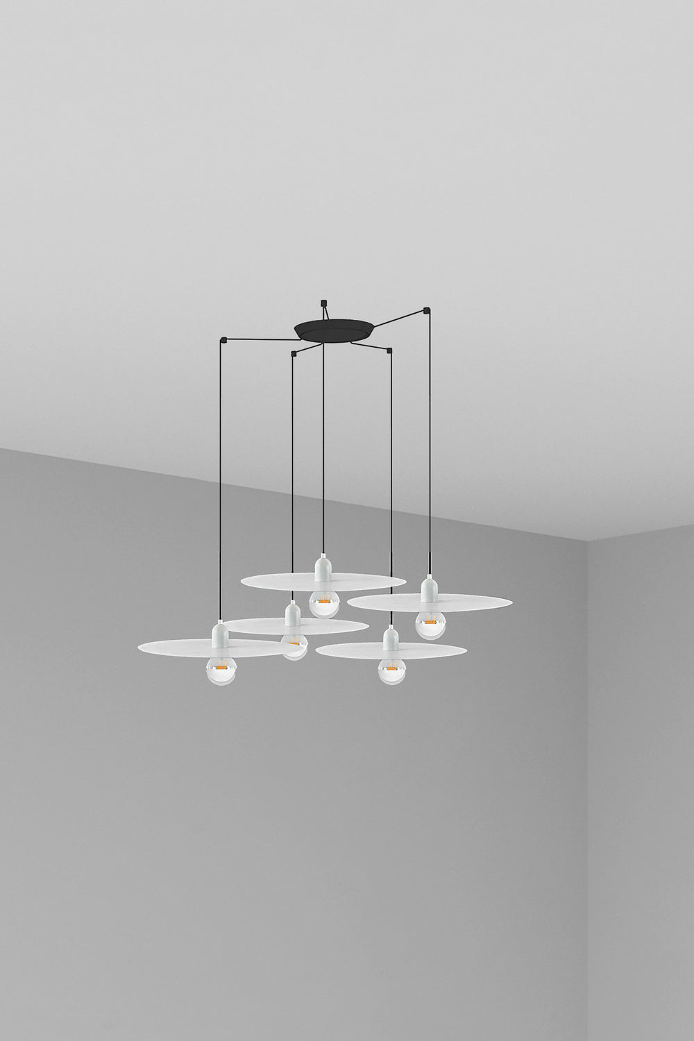 PLAT Colgante Escandinavo 5 Luces FARO