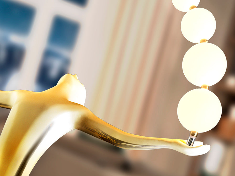 Golden LED Liberty Decorative Figure | Schuller | 683616