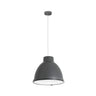 Lámpara Colgante Industrial Charlotte Gris Oscuro FARO 68562