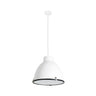 Charlotte Lámpara Colgante Industrial Blanca FARO 68563