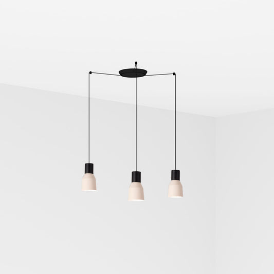 Lámpara Colgante Kombo 120 3 Luces Beige Faro - vista principal | FARO