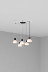 Lámpara Colgante KOMBO Beige 5 Luces FARO 68594-5L
