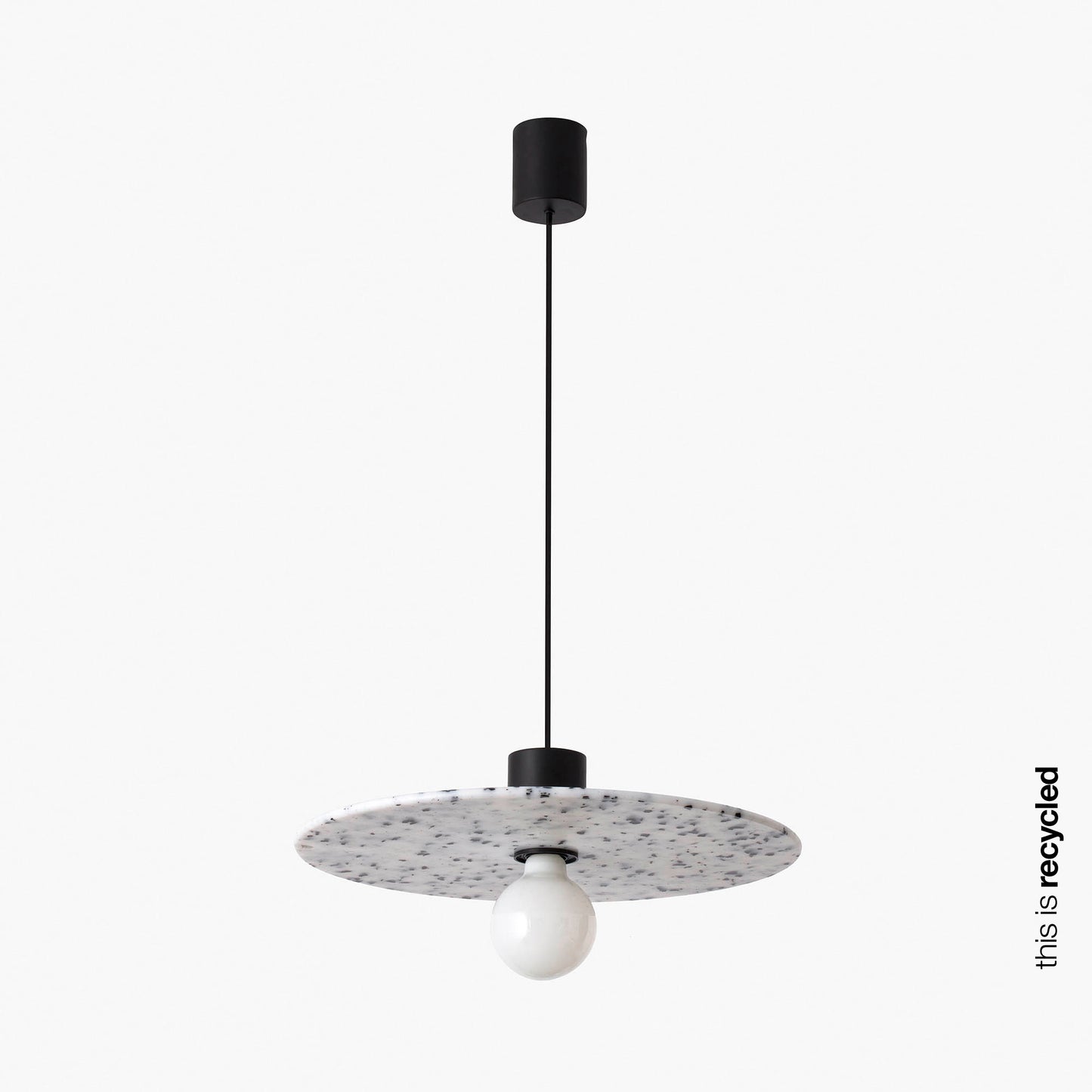 Lámpara colgante Confetti 450 reciclada Faro, diseño ecológico 68600-51