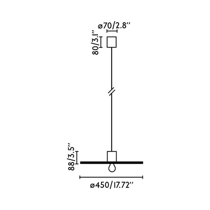 Lámpara colgante con tecnología LED E27, ideal para iluminar el salón