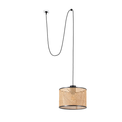 Lámpara Colgante Ratán MAMBO FARO con Enchufe 68604-48