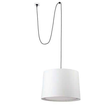 CONGA Lámpara Colgante Clavija Blanca FARO, luminaria colgante para interior 68604-54