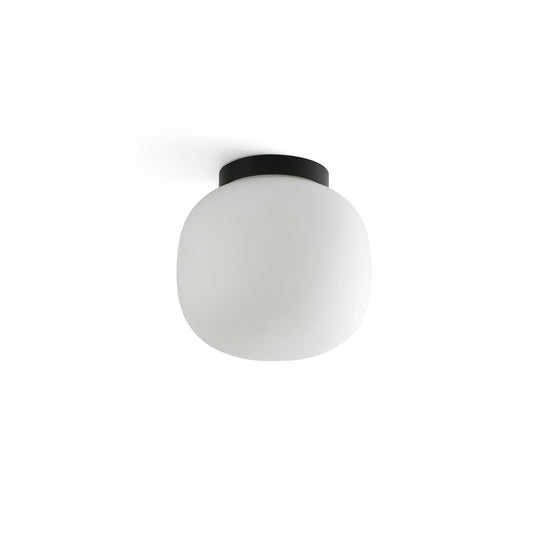 Plafón Diseño Orgánico Negro FARO AMELIA 68611 para iluminación interior