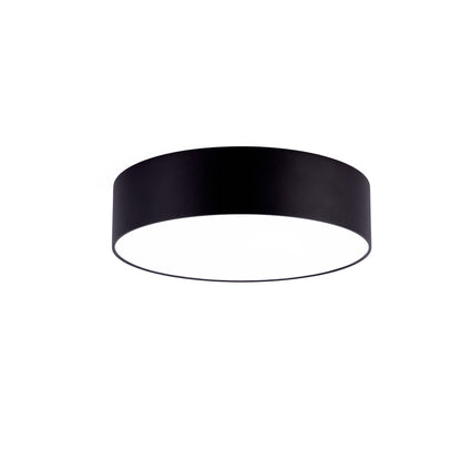 Plafón LED Minimalista ARIS Negro FARO 68626 para iluminación interior.