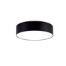 Plafón LED Minimalista ARIS Negro FARO 68626 para iluminación interior.