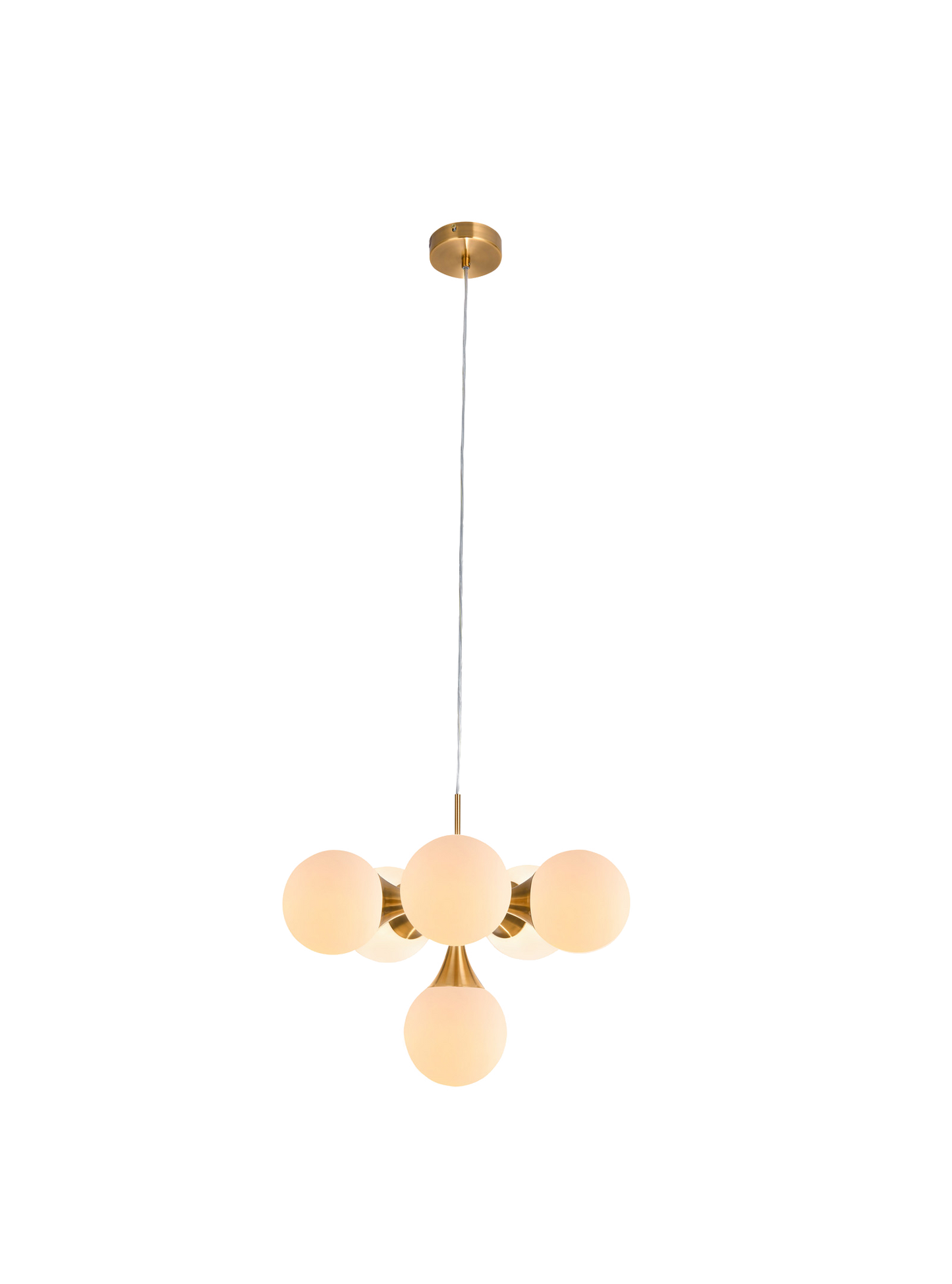 Colgante Frey con altura regulable entre 43 y 110 cm para techos de cualquier altura