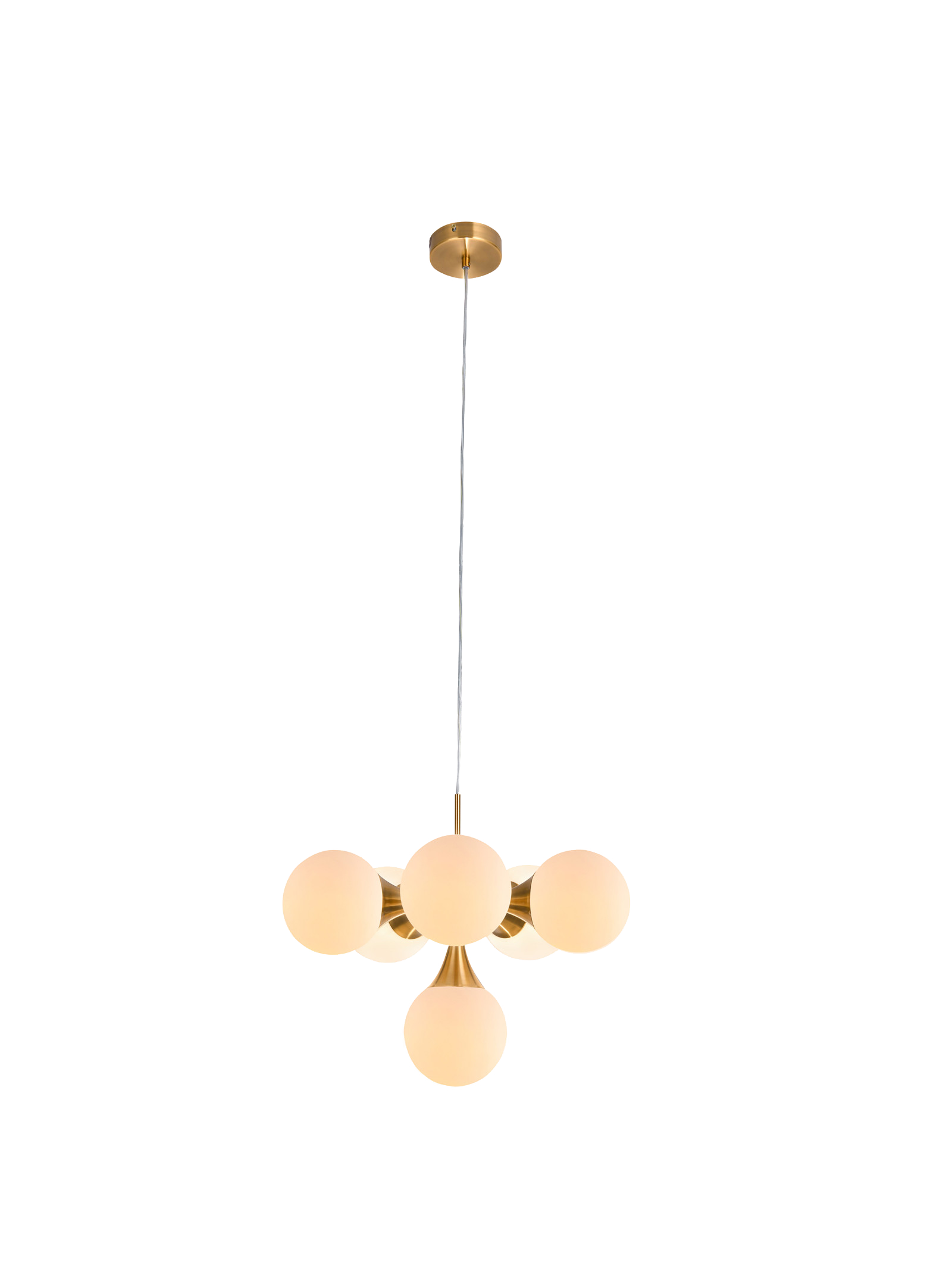 Colgante Frey con altura regulable entre 43 y 110 cm para techos de cualquier altura