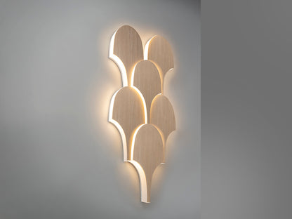 Aplique de Pared LED Serea 6W Dorado Moderno Schuller en ambiente decorado | Schuller