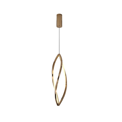 Lámpara Colgante LED Adele 35W Oro Rosa Schuller en ambiente decorado | Schuller