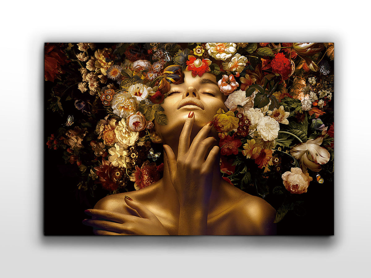 Fotografía Impresa en Cristal Templado Fiorella 180x120 cm Schuller en ambiente decorado | Schuller