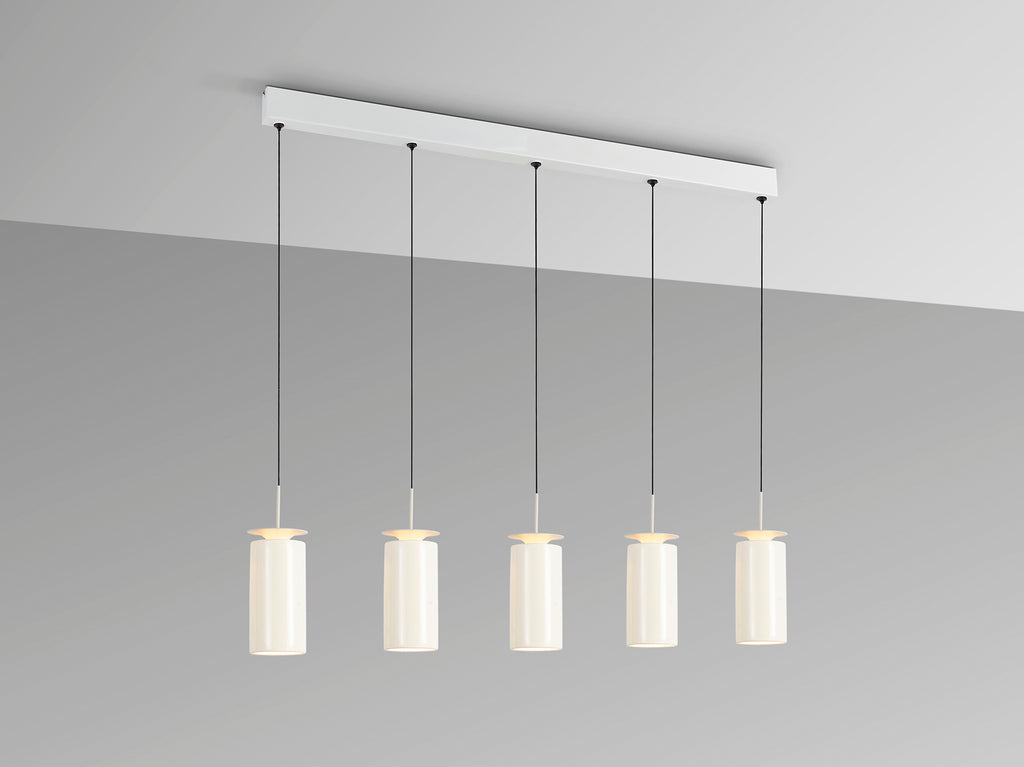 Lámpara Colgante 5 Luces Alfara Crema - Schuller - 216722 - Vista 4