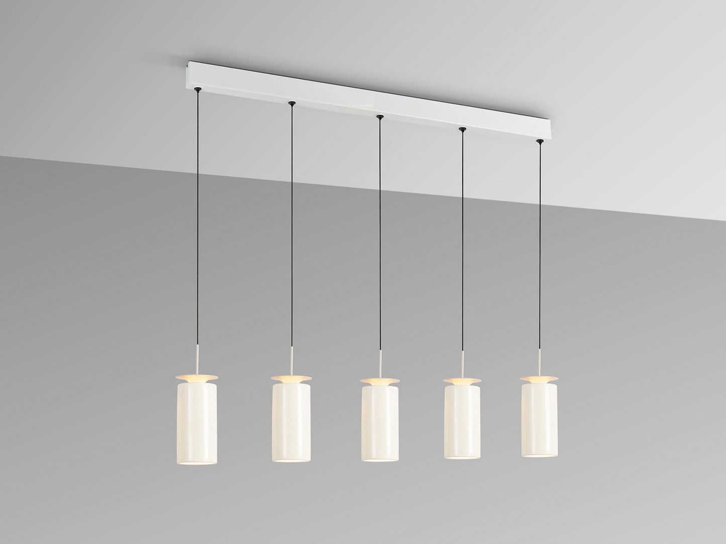 Lámpara Colgante 5 Luces Alfara Crema - Schuller - 216722 - Vista 4