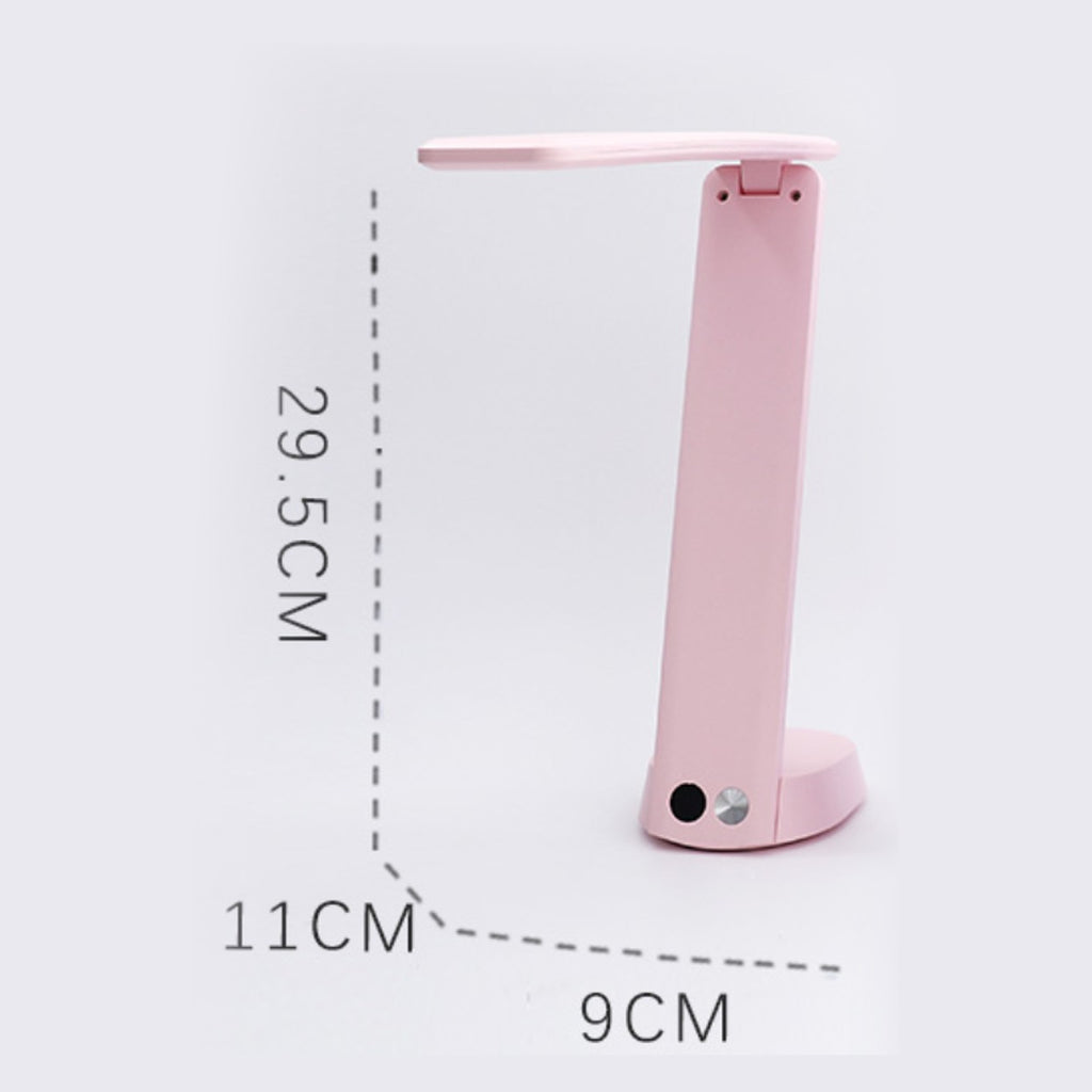 Detalle de pantalla LCD y regulación en flexo linterna Blum Rosa ALEMAR