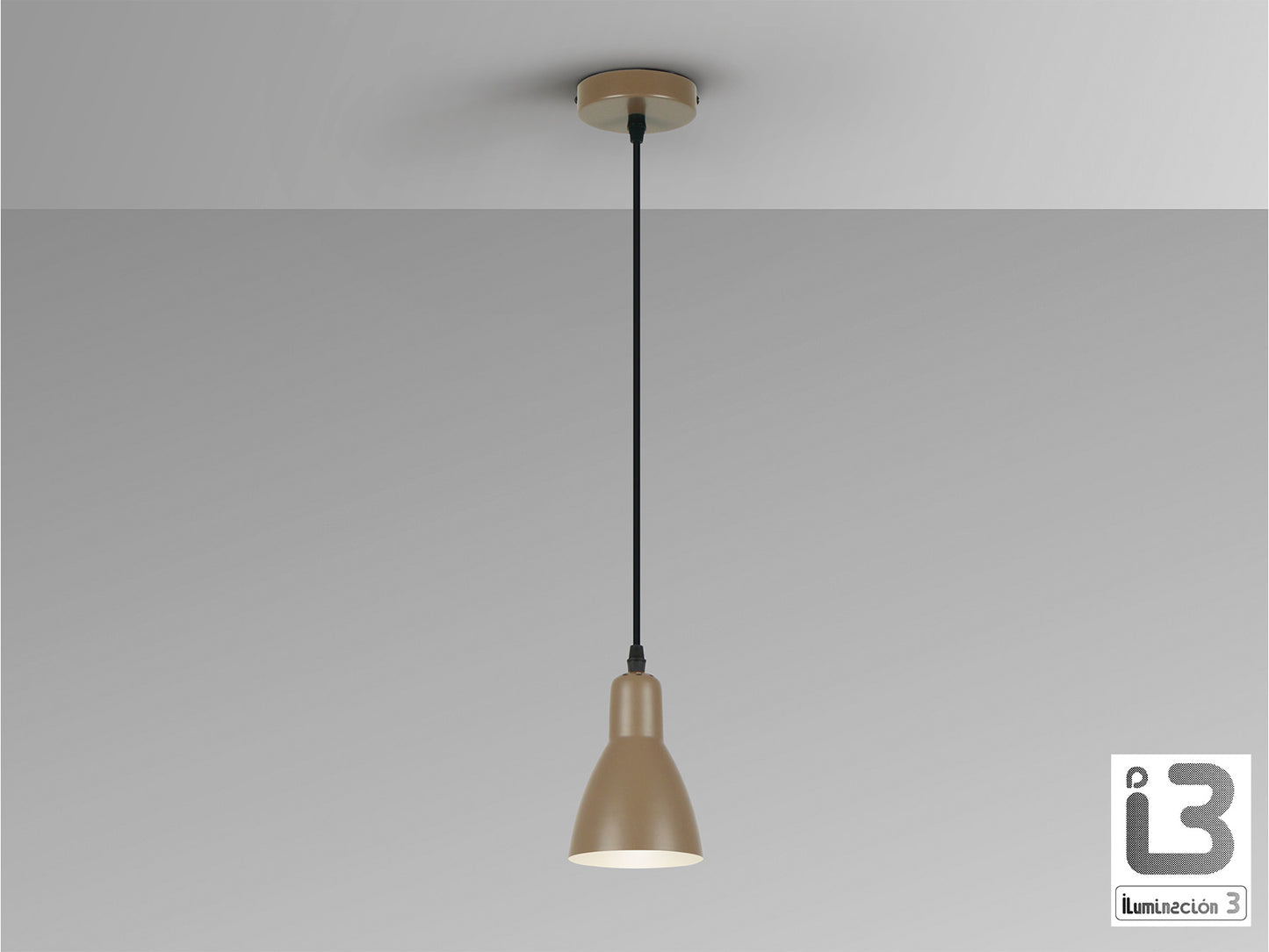 Lámpara Regulable Afra 1 Luz Marrón - Schuller - 13209 - Vista 3