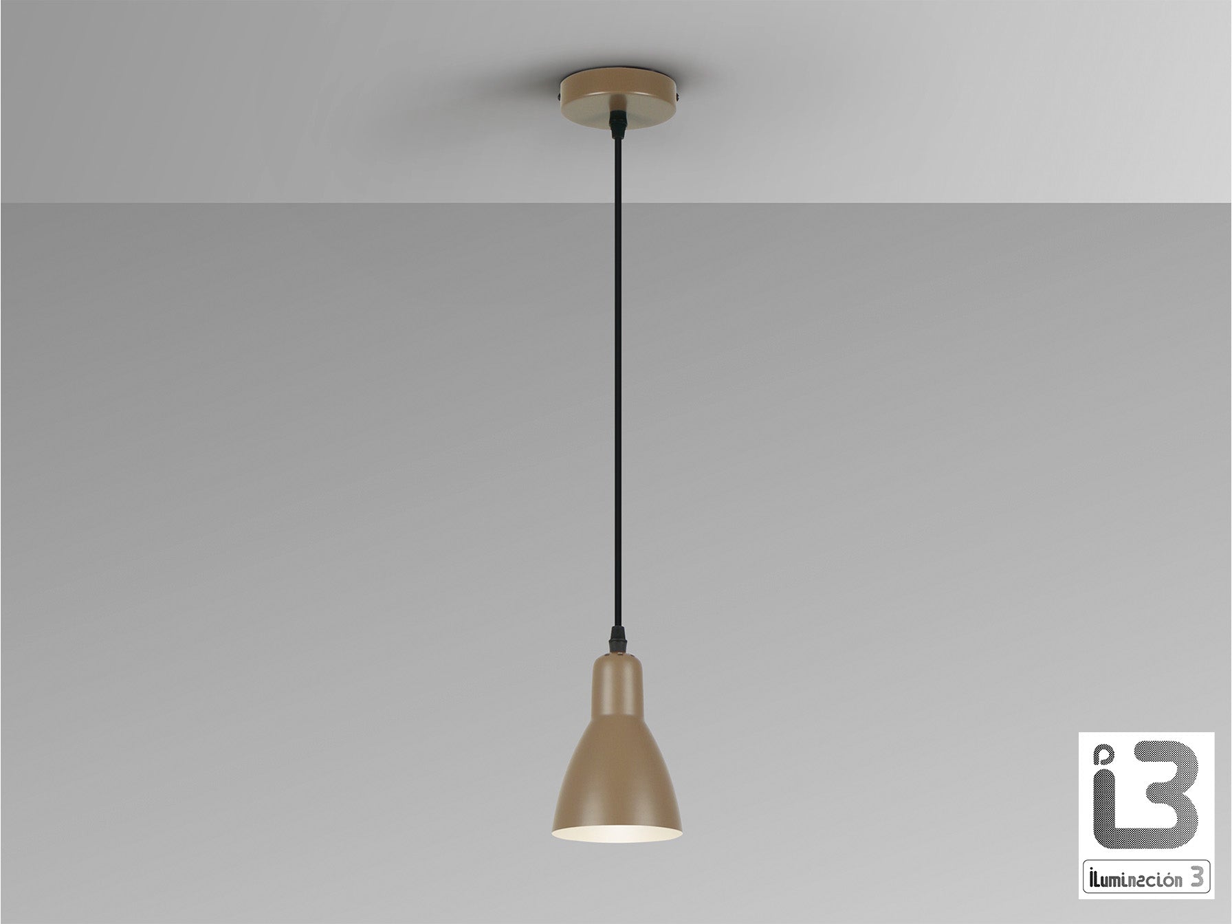 Lámpara Regulable Afra 1 Luz Marrón - Schuller - 13209 - Vista 3