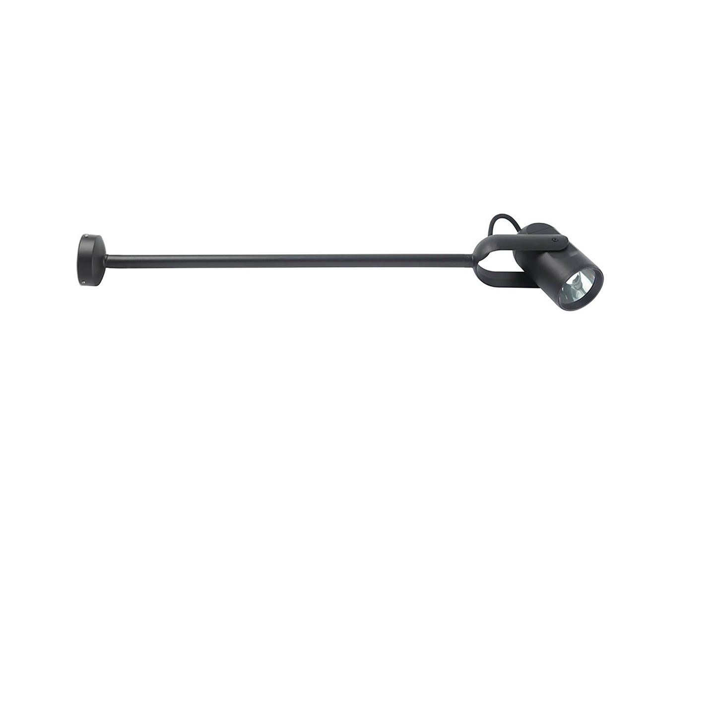 SLOT 500 Lámpara Proyector Negro Faro 70036 para exterior