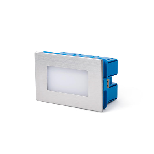 Empotrable Exterior LED GRON Níquel Mate 1W Luz Cálida FARO - vista principal | FARO
