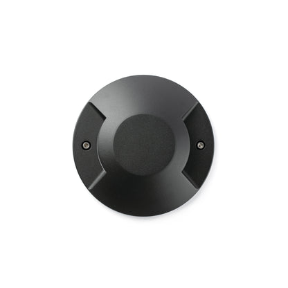 LOTH Lámpara de Superficie Exterior LED Negra Faro 70286