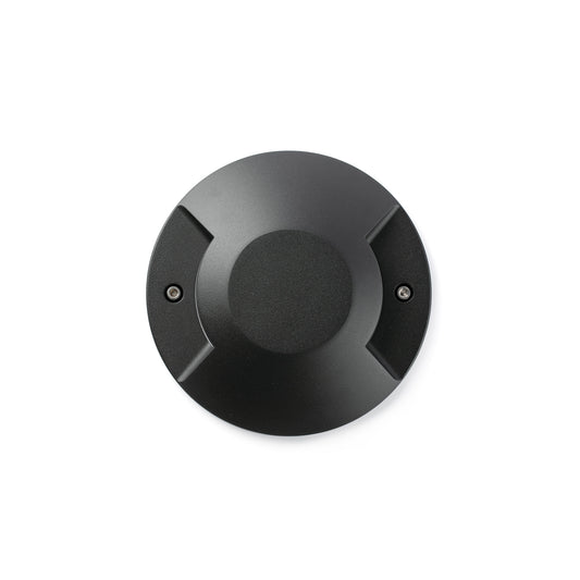 LOTH Lámpara de Superficie Exterior LED Negra Faro 70286