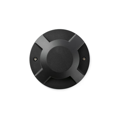 LOTH Lámpara de Superficie Exterior Negra Faro 70287
