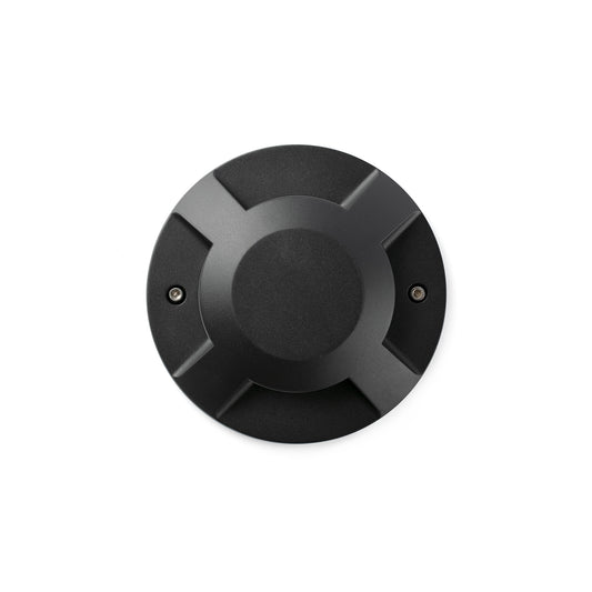 LOTH Lámpara de Superficie Exterior Negra Faro 70287