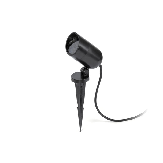 Estaca de Exterior LUCA Negra Mate Orientable GU10 FARO - vista principal | FARO