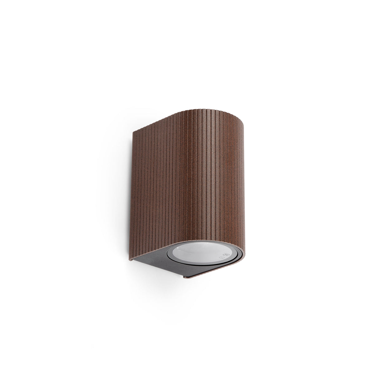 Aplique de Pared Exterior Estela GU10 IP65 Faro - Marrón óxido | FARO