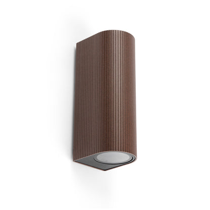 Aplique de Pared Exterior Estela 2xGU10 FARO - Marrón óxido | FARO